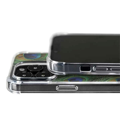 Peacock iPhone 15 Pro MagSafe Case